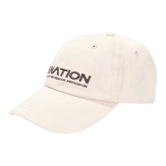 PE Nation Homage Cap in Blush Womens Baseball Cap Light Pink Cream Sports Cap - Picture 3 of 8